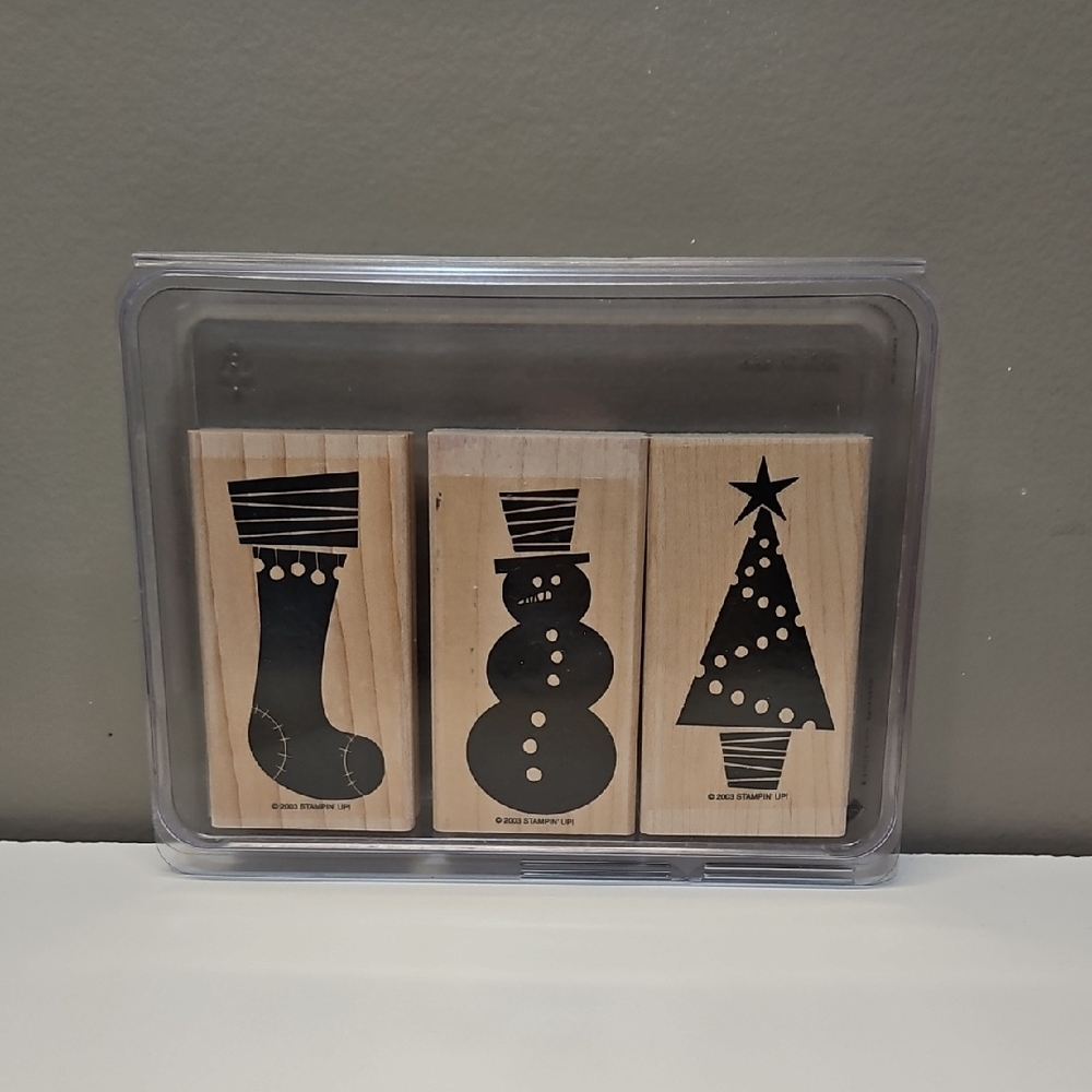 Holiday Basics Winter Christmas Holiday Stampin Up set